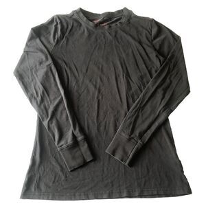 all heart Under scrub basics Long Sleeve Black Tee Size Large